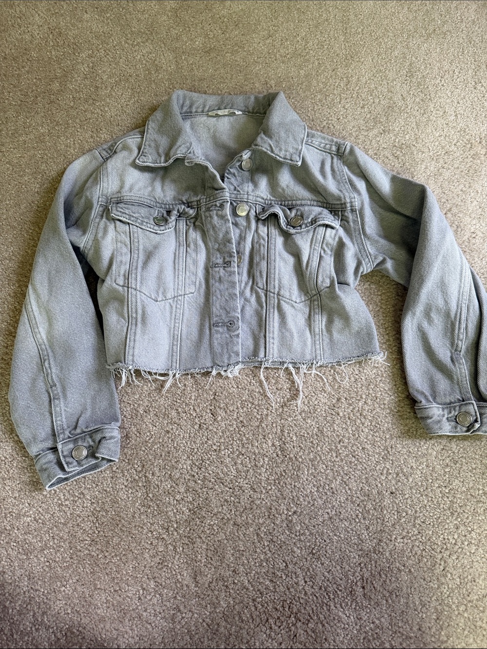 EUC Zara denim jacket sz 9-10